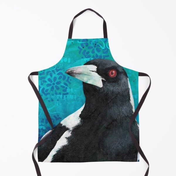 Item preview, Judging You - Magpie Portrait designed and sold by TinyRed SpiralArt.