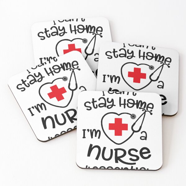 Item preview, i Cant Stay at Home i m a dsp Essential Nurse Shirt designed and sold by EdvardSoderberg.