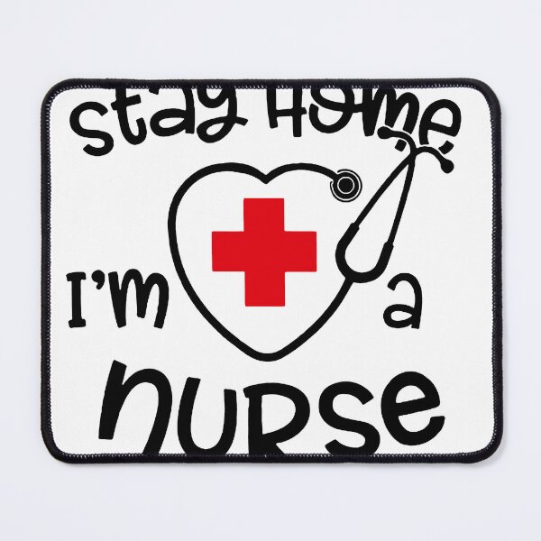 Item preview, i Cant Stay at Home i m a dsp Essential Nurse Shirt designed and sold by EdvardSoderberg.