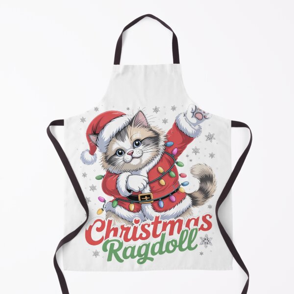 Item preview, Ragdoll cat merry Christmas Santa designed and sold by kaka8888.