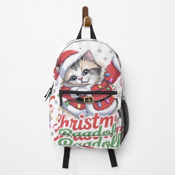 Item preview, Ragdoll cat merry Christmas Santa designed and sold by kaka8888.