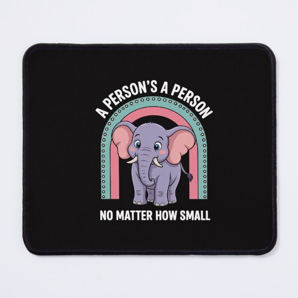 Item preview, Rainbow Elephant A Person Is A Person No Matter How Small designed and sold by GalaFunny.