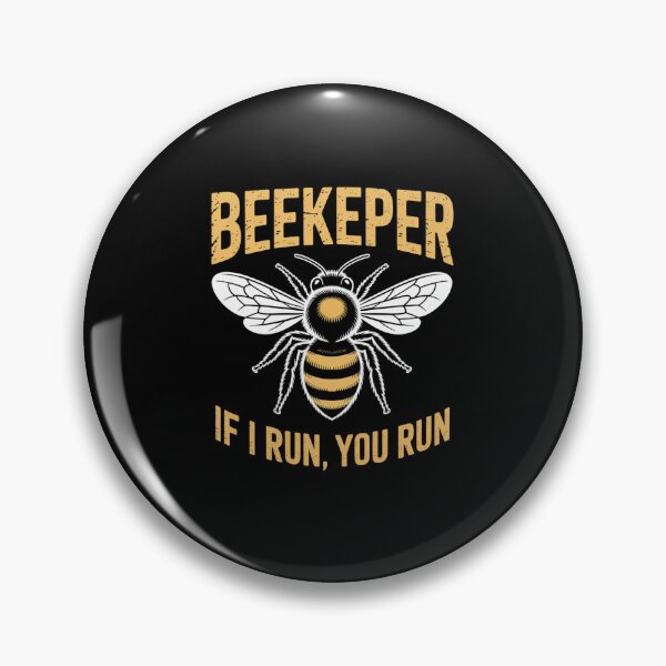 Item preview, Beekeeper If I Run You Run Funny Beekeeping Beekeeper Gift  designed and sold by DrewLeuschke.