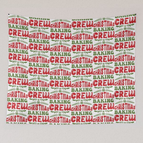 Item preview, Christmas Baking Crew - Funny Family Matching Kitchen Slogan designed and sold by FuzionRaptor.