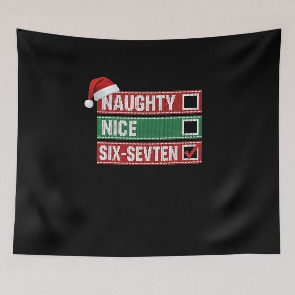 Item preview, 6-7 Meme Nice Naughty 67 Christmas designed and sold by facegm.