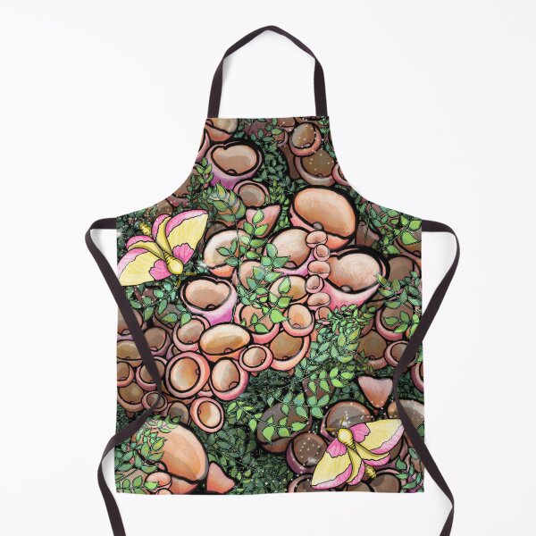 Item preview, Rosy Maple Moths and Mushies designed and sold by Kristin Bruce.