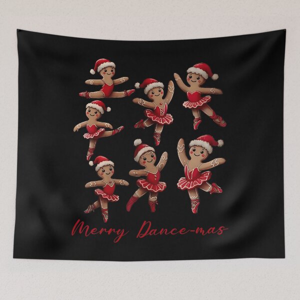 Item preview, Merry Dancemas Gingerbread Dancer Ballet Christmas Ballerina designed and sold by KristenSophie.