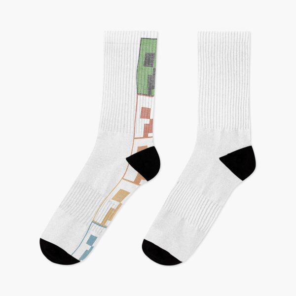 Item preview, Retro Rainbow Pixel Art Monster Face Stack Distressed designed and sold by DavinMaur.