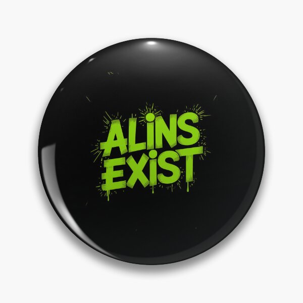 Item preview, Aliens Exist - Funny Alien  designed and sold by RayArmstrong.