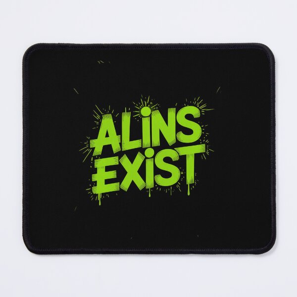Item preview, Aliens Exist - Funny Alien  designed and sold by RayArmstrong.