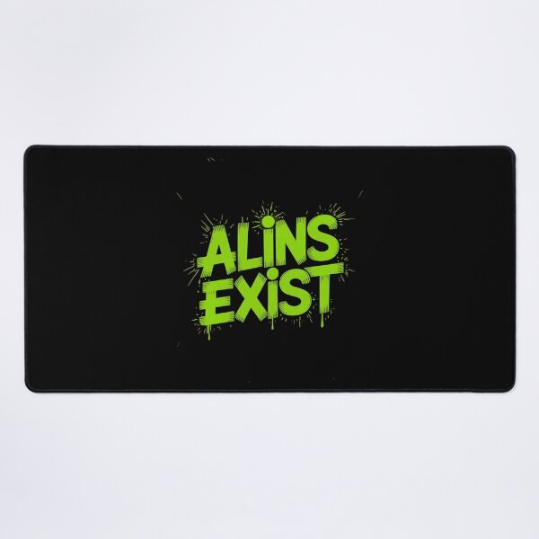 Item preview, Aliens Exist - Funny Alien designed and sold by RayArmstrong.