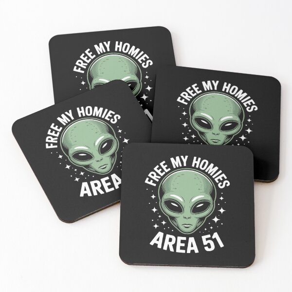 Item preview, Alien Free My Homies Area 51 Funny UFO Boys Kids Men Women designed and sold by AmparoBoyle.