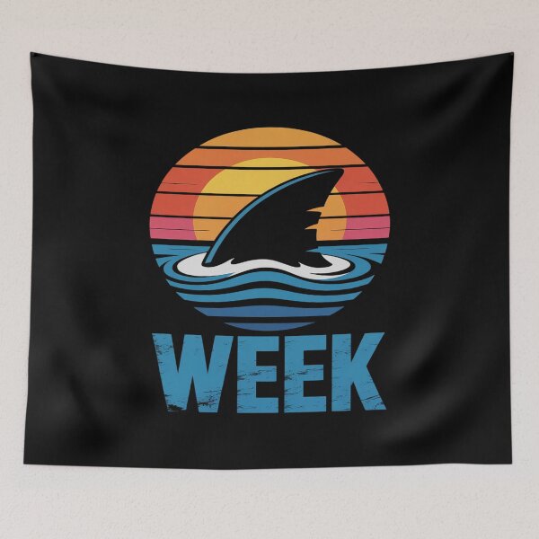 Item preview, Shark Fin Week 2025 Shark Lover Ocean Wildlife Summer designed and sold by FndPardaL.