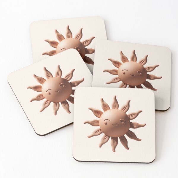 Item preview, Happy Clay Sun - Oat Milk designed and sold by terramuse.