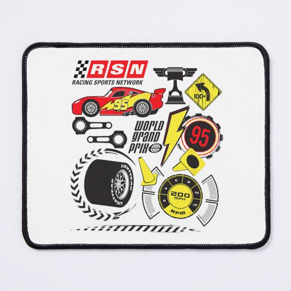 Item preview, Disney Pixar Cars 2 World Grand Prix Race Essentials Poster designed and sold by DavinMaur.