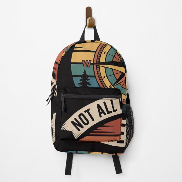 Item preview, Not All Who Wander Are Lost Outdoor Hiking Traveling designed and sold by GalaFunny.