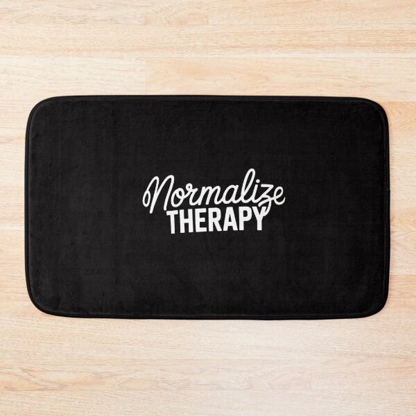 Item preview, Normalize Therapy Statement Support Mental Health Matters designed and sold by GalaFunny.