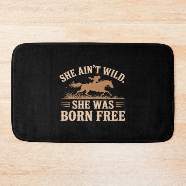 Item preview, She Ain’t Wild She Was Born Free Western Cowgirl designed and sold by FndPardaL.