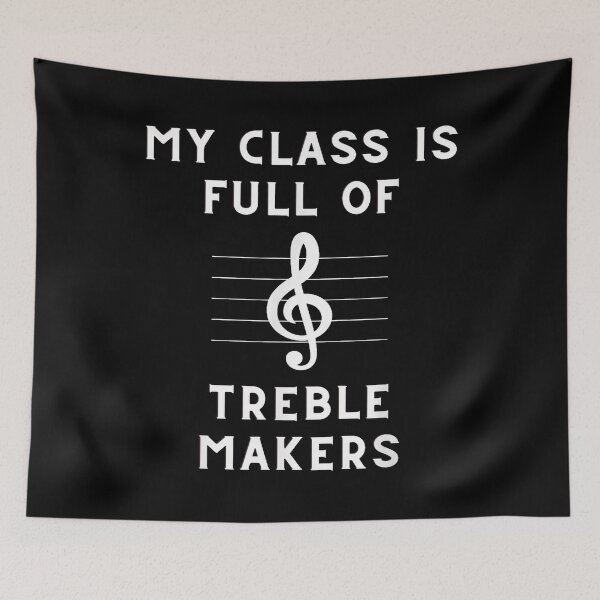 Item preview, Funny Treble Clef Music Teacher designed and sold by Hili1978.
