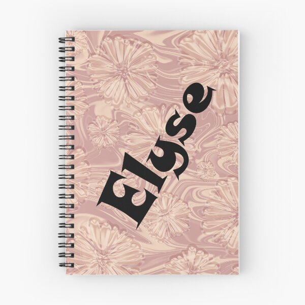 Item preview, Elyse Name Design - Cute Font, Minimalist, with Black Lettering :) designed and sold by Myriel-Myriel.