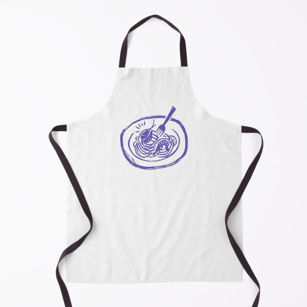 Item preview, Blue Shrimp & Spaghetti Doodle designed and sold by Ramona-Gliga.
