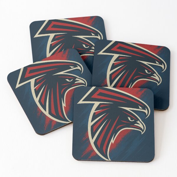 Item preview, Crimson Falcon Mascot – Sharp Red & Black Gridiron Artwork designed and sold by Brennan Artistry.