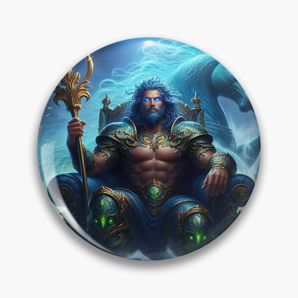 Item preview, Poseidon God of the Seas designed and sold by GalleryBrisArt.
