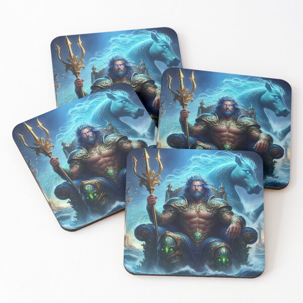 Item preview, Poseidon God of the Seas designed and sold by GalleryBrisArt.