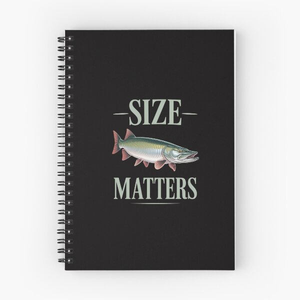 Item preview, Musky Fishing Size Matters Fisherman Humorous Pun Gear designed and sold by GalaFunny.
