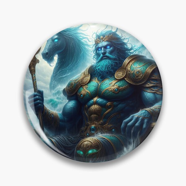 Item preview, Poseidon God of the Seas designed and sold by GalleryBrisArt.