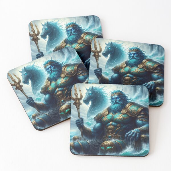 Item preview, Poseidon God of the Seas designed and sold by GalleryBrisArt.