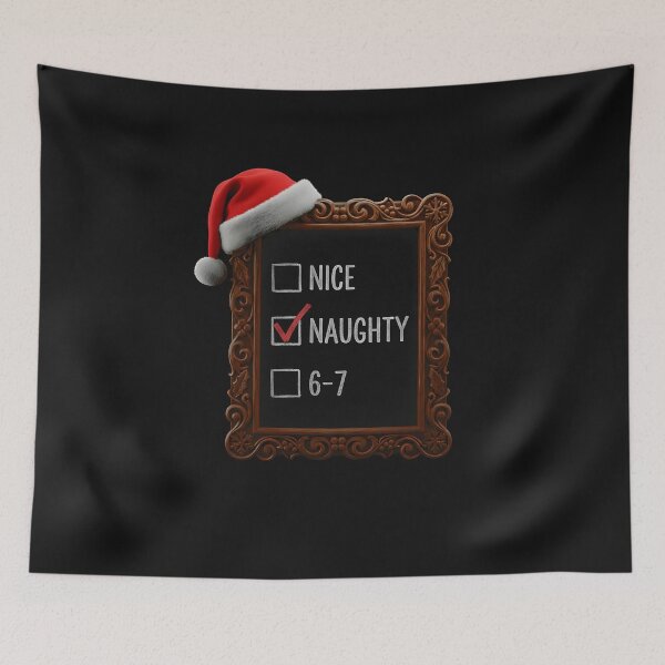 Item preview, 6-7 Meme Nice Naughty 67 Tee Christmas  designed and sold by diyoor.