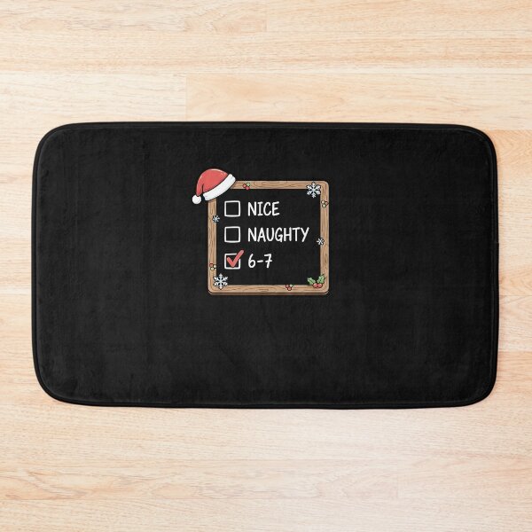 Item preview, 6-7 Meme Nice Naughty 67 Tee Christmas  designed and sold by diyoor.