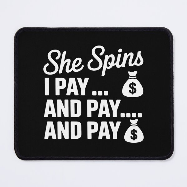 Item preview, She Spins I Pay Color Guard Dad of A Color Guard Member Dad designed and sold by FndPardaL.