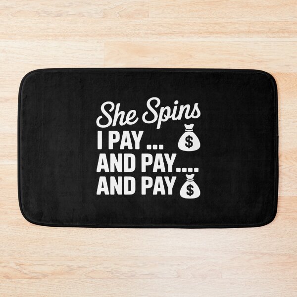 Item preview, She Spins I Pay Color Guard Dad of A Color Guard Member Dad designed and sold by FndPardaL.