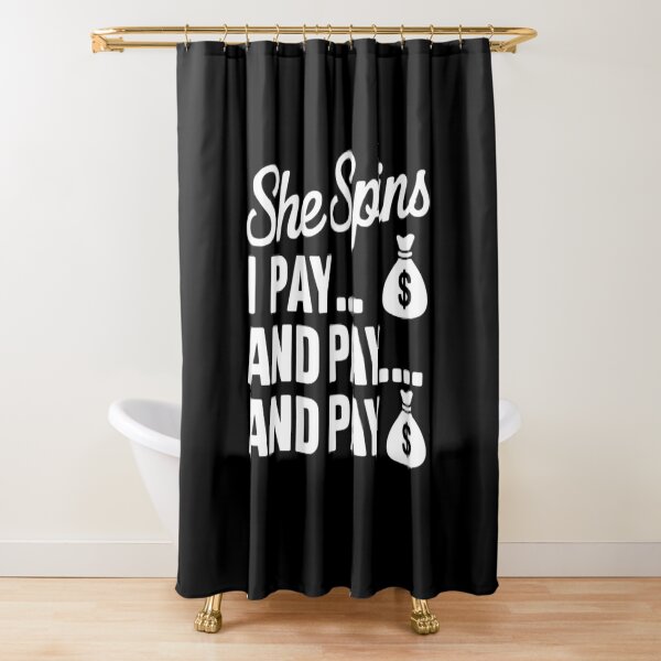 Item preview, She Spins I Pay Color Guard Dad of A Color Guard Member Dad designed and sold by FndPardaL.