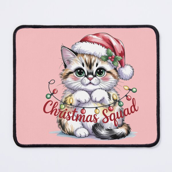 Item preview, Ragdoll cat merry Christmas Santa squad designed and sold by kaka8888.