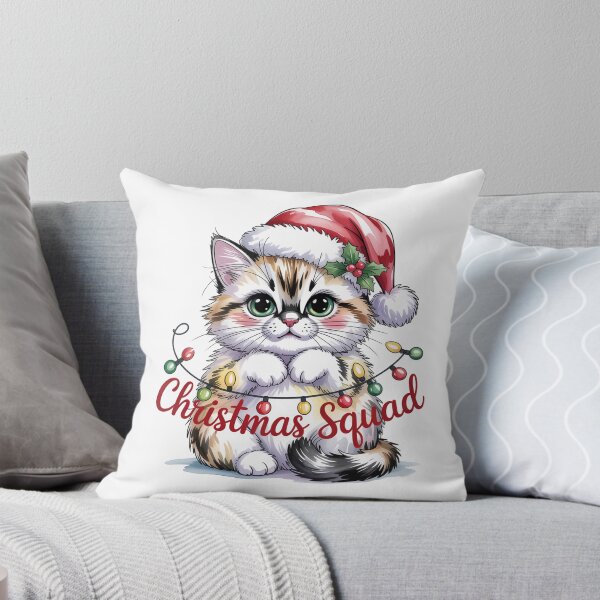 Item preview, Ragdoll cat merry Christmas Santa squad designed and sold by kaka8888.