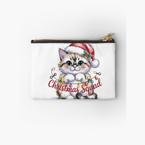 Item preview, Ragdoll cat merry Christmas Santa squad designed and sold by kaka8888.