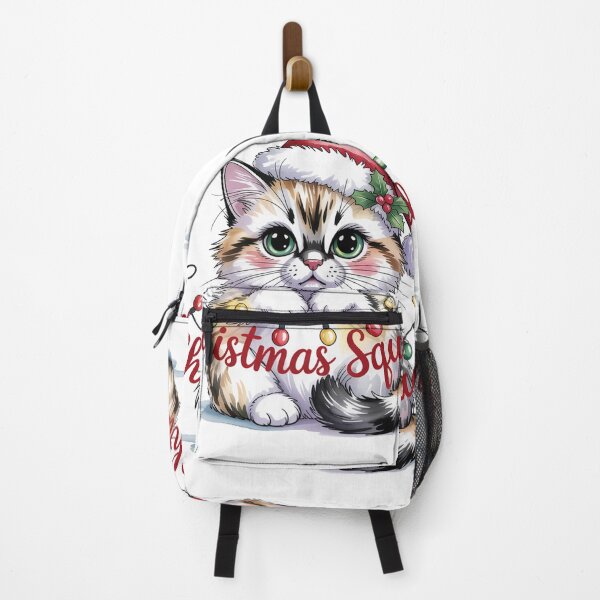 Item preview, Ragdoll cat merry Christmas Santa squad designed and sold by kaka8888.