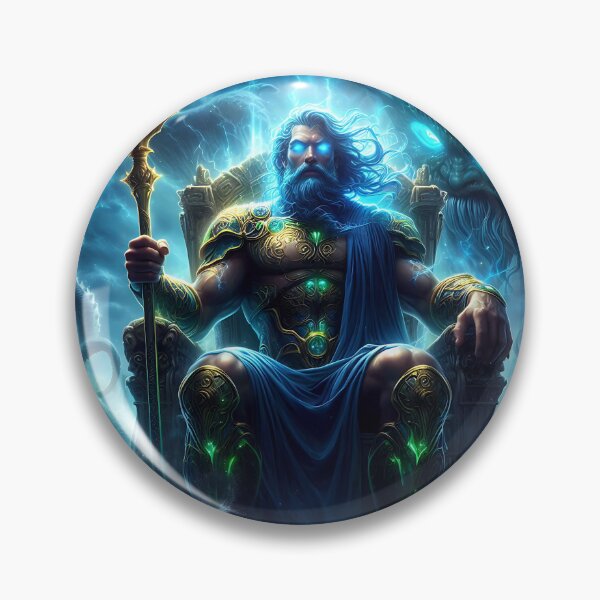 Item preview, Poseidon God of the Seas designed and sold by GalleryBrisArt.
