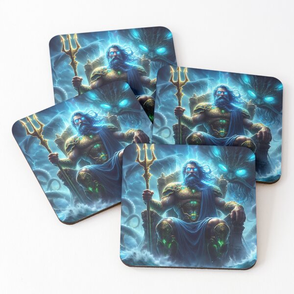 Item preview, Poseidon God of the Seas designed and sold by GalleryBrisArt.
