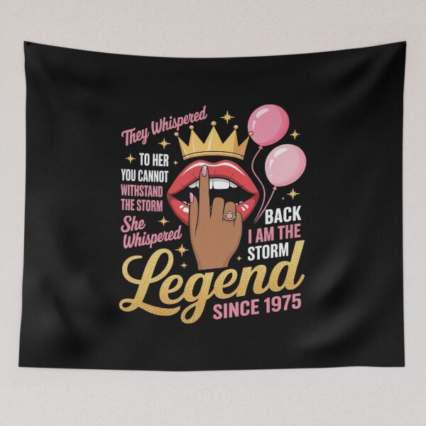 Item preview, She Whispered Back I'm The Storm Legend Since 1975 Women designed and sold by FndPardaL.