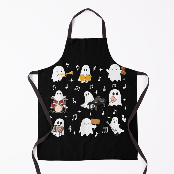 Item preview, Halloween Ghost Music Teacher Playing Instruments designed and sold by Hili1978.