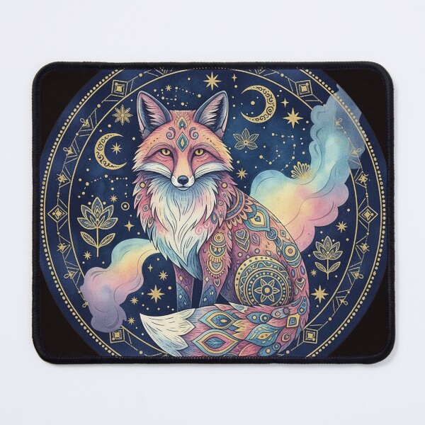 Item preview, The cold fox among folk colors designed and sold by Selenaemrak.