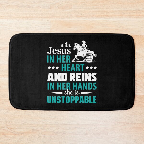 Item preview, With Jesus In Her Heart And Reins In Her Hands designed and sold by BrandyMartha.