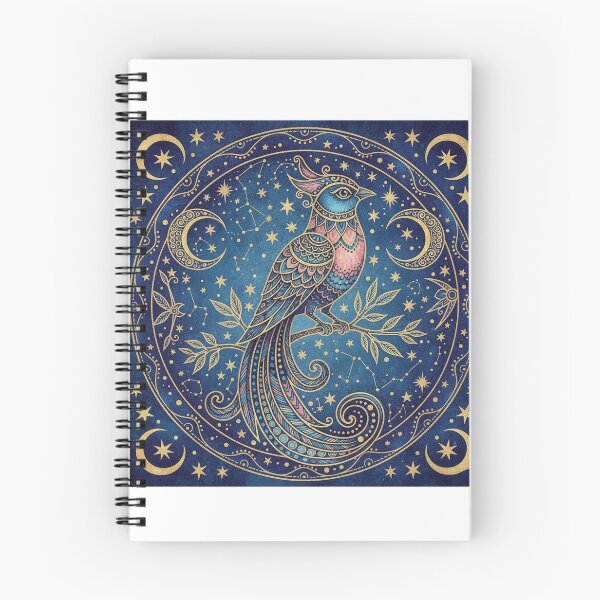 Item preview, The proud peacock among folk patterns designed and sold by Selenaemrak.