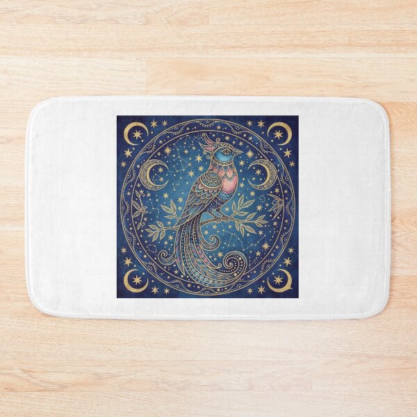 Item preview, The proud peacock among folk patterns designed and sold by Selenaemrak.