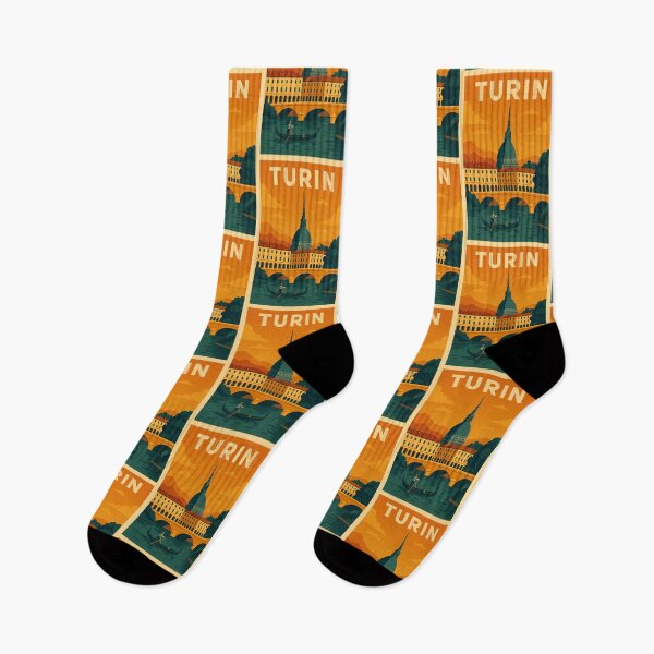 Item preview, Turin, Italy Retro Travel Poster designed and sold by JBWphotos.