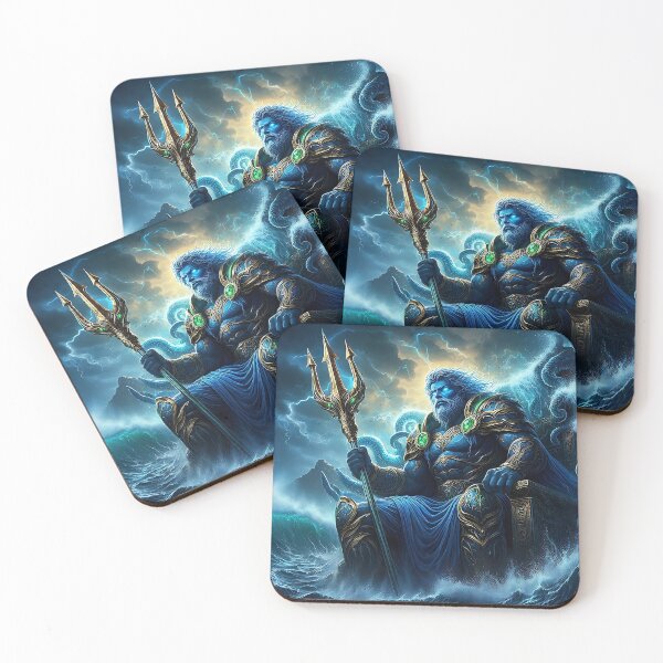 Item preview, Poseidon God of the Seas designed and sold by GalleryBrisArt.